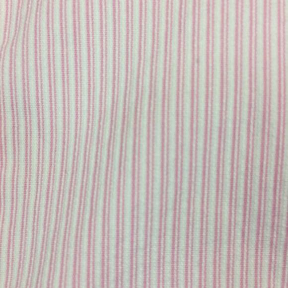 St. John’s Bay. Pink & white stripe blazer sz M - Picture 5 of 6